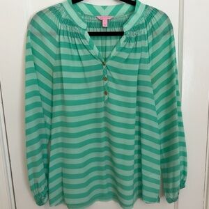 Lilly Striped Elsa SilkTop